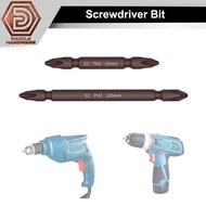 Screwdriver bit drill bit drill driver bit + head mata skru bunga mata bunga drill + head drill bit