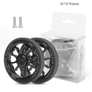【YOSHOP】-70mm Easy Wheel Compatibility With Folding Bikes Easy Installation For 3Sixty