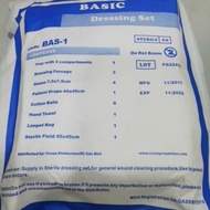Basic dressing set sterile
