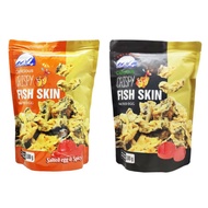 Vietnam PHI LONG Salted Egg Yolk Crispy Fish Skin 100g