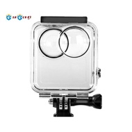 For  Max Waterproof Diving Housings Shell for Go Pro 360 Panoramic Camera Dive Case Protective Cover