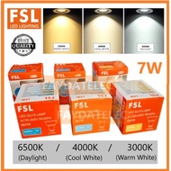FSL GU10 7W LED BULB (3000K/4000K/6500K) Dimmable/Non-Dimmable