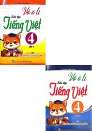 Combo Vở Ô Li Bài Tập Tiếng Việt Lớp 4 - Tập 1+2 (Bộ 2 Cuốn)