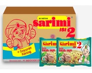 1 dus mie sarimi duo rasa baso sapi mie instant