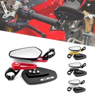 Motorcycle Mirrors rhombus Folding Bar End Side Mirrors For Honda CB125R CB650R CB190R CB250R CB300R