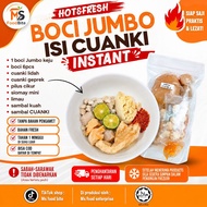 Boci jumbo isi KEJU LELEH -basoaci cuanki murah 1paket instant cuanki