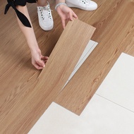 Wooden Grain Floor Tiles, Peel And Stick Wall Panels, 3D Self-Adhesive Floor Sticker, Anti-Slip Flooring, 6''X36 5 Pcs
