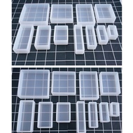 【Ready Stock/COD】โปร่งใสจี้ UV Epoxy DIY หัตถกรรมเรซิ่นแม่พิมพ์ตัวหล่อซิลิโคน Cube แม่พิมพ์เครื่องประดับทำเครื่องมือ