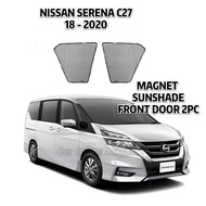 CARFIT OEM CAR SUNSHADE FOR NISSAN SERENA C26 / C27 ( FRONT 2 PCS / REAR WINDSCREEN ) - FOLDABLE , V