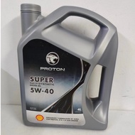 Proton Shell 5W40 Engine Oil Fully Synthetic 5W-40 Engine Oil 4L