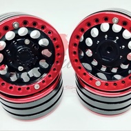 Rc 1.9" Aluminum Alloy beadlock Rims, 4pcs. Trx4, Scx10, RC4WD