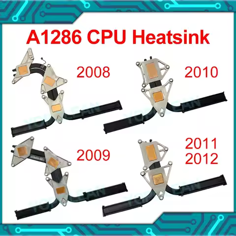 Tested A1286 Heatsink For Macbook Pro 15" A1286 Heat Sink CPU Cooling 2008 2009 2010 2011 2012 Year