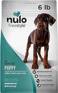 Nulo Freestyle Dry Puppy Food, Premium Grain-Free Larger Kibble to Support Proper Chewing, High Animal-Based Protein and Balanced Levels of Calcium &amp; Phosphorus for Healthy Bone Development