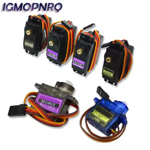 SG90 MG90S MG945 MG946 MG995 MG996 Servo Metal Gear for Model Helicopter Boat For Arduino UNO DIY MG