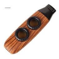 Double Hole Design Kazoo Double Membrane Kazoo Accompaniment Ukulele Guitar Violin Portable Musical 
