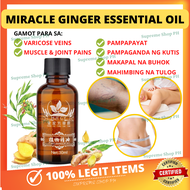 100% Effective Miracle Ginger Essential Oil Massager Creation Spa Essentials Pain Relief Rub Arthritis Pain Reliever Better Sleep Melatonin Slimming Products Effective Belly Fat Burner Skin Care Product for Face Minoxidil Hair Grower Elderly Adult Kids