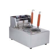 【TikTok】#Electric Noodle Cooker Two-Hole Stew-Pan Stainless Steel Commercial Spicy Hot Pot Multi-Function Frying Machine