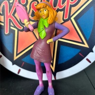 [PRELOVED] Vintage Scooby-Doo Daphne Blake Figure | Pink Hand Mirror Purple Dress Mini Toy Loose