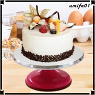 [ Cake Turntable Rotating Stand Sturdy Rotary Stand for