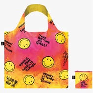 LOQI Museum Foldable Recycle Bag - Smiley
