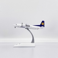 JC Wings SA2024 1: 200 Hensa Air Fokker 50 D-AFFH Alloy Airplane Model