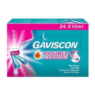 Gaviscon Double Action Liquid Sachet 10ml x 24s