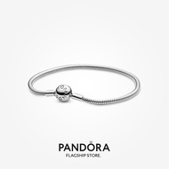 Pandora Moments Smooth Snake Chain Bracelet