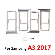 For Samsung Galaxy A3 2017 A320 A320F A320Y A320FL Housing SIM Tray Adapter Micro SD Card Tray Holde