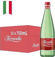 Ferrarelle Sparkling Mineral Water, 750ml Case (Pack of 12)