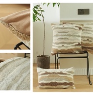 Cushion Cover 45x45cm 30x50cm 50x50 Plush Cushion Cover Black Camel Sofa Pillow Cover Pillow Case Th