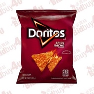 Doritos Spicy Nacho Flavored Tortilla Chips 多力多滋 辣味粟米片 1.75oz / 49.6g【028400449373】