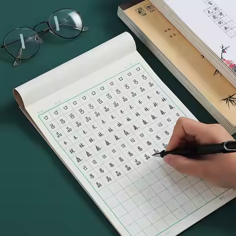 Training Handwriting Chinese Practicing Preschool Calligraphy Paper Chinese Writing Paper Calligraph
