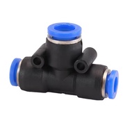 PU PG ข้อต่อลม ข้อต่อลมตรง / เสียบ 3 ทาง ข้อต่อลม 6mm หัวพ่นหมอก ข้อต่อ