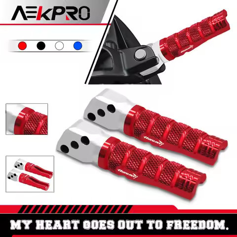 For CB750 HORNET CB 750 Hornet 23-2024 Motorcycle CNC Aluminum Rear Passenger Foot Peg Rear Footrest