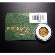 Public Gold Dinar 916 Gold Coin