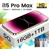 5g smartphone i15ProMAX 16GB+1TB 6.8-inch Android smartphone
