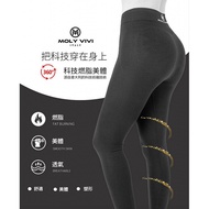 Molyvivi Nightlight Magic Pants Black Slim Sports Slim Legs Pants for Fitness Leggings Yoga pants MolyViVi魔力夜光裤