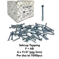 Sc99 F+AB 6x11/4" (Length 3cm) lion brand tapping Screw 6x11/4
