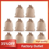 Burlap Drawstring Bag Burlap Bag Drawstring Linen Drawstring Pocket Factory Outlet