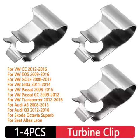 1-4pcs Wastegate Actuator Rod Rattle Clip 06J145220A for AUDI Q3 VW CC EOS Golf Jetta Passat Transpo