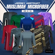 Jersey Muslimah Abstract 5 Design Cutting A Cut / Size : M-7XL / Jersey Corak / Muslimah Wear