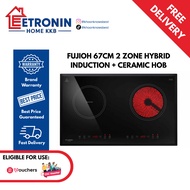 Fujioh 67CM Hybrid Hob with Induction & Ceramic Zones FH-IC 6020 FH-IC6020