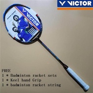 Original แบดมินตัน VICTOR Racket THRUSTER F 100% ไม้คาร์บอน 27-29 ปอนด์ Ultralight ไม้แบดมินตัน 4UG5