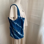 【Amoha】藍染紮染購物袋