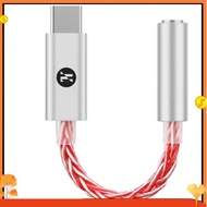 JM6 Pro Type-C to 3.5mm CX31993  Mobile Headset USB JM11 Digital Audio Portable Decoding Amp Red