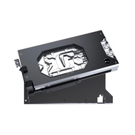 Bykski Armored End Port GPU Waterblock with Backplate For COLORFUL iGame GeForce RTX 5080 Vulcan OC 