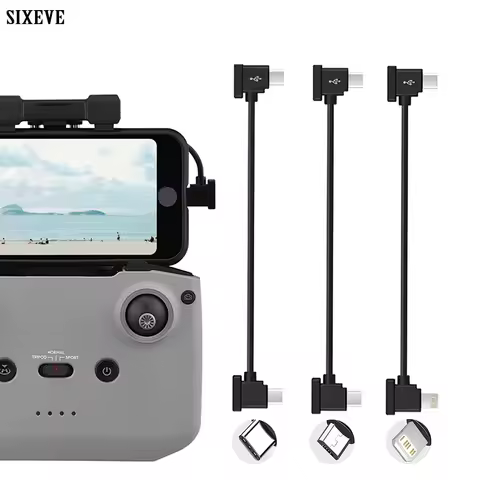 Drone Remote Controller OTG Extension Cable For DJI MINI 4K/2/3 Pro/SE/Pro/Air/Mavic To iPhone Samsu