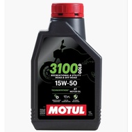 Motul 3100 15W50 4T Minyak Hitam
