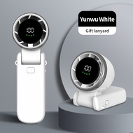 Qimedo พัดลมขนาดเล็ก แบบพกพา 10000mAh พัดลม USB พับได้ พร้อม 100 เกียร์ ลมแรง เงียบ และส่วนตัว