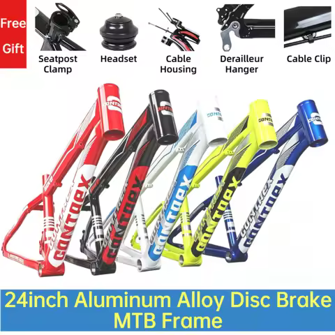 24 Inch Mountain Bike Frame Aluminium Alloy Frame Disc Brake Frame Children's Bike Frames